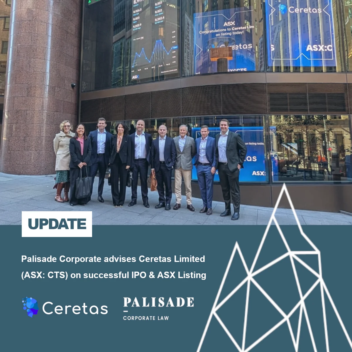 Ceretas Limited ASX listing